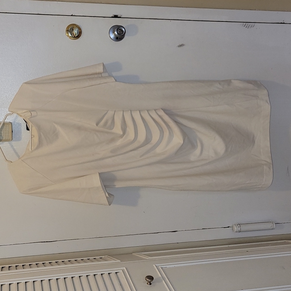Cream colored dress